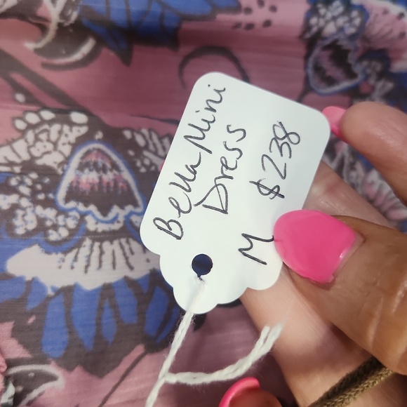 🎉HP🎉 Cleobella mini dress Lotus Print - Picture 6 of 7